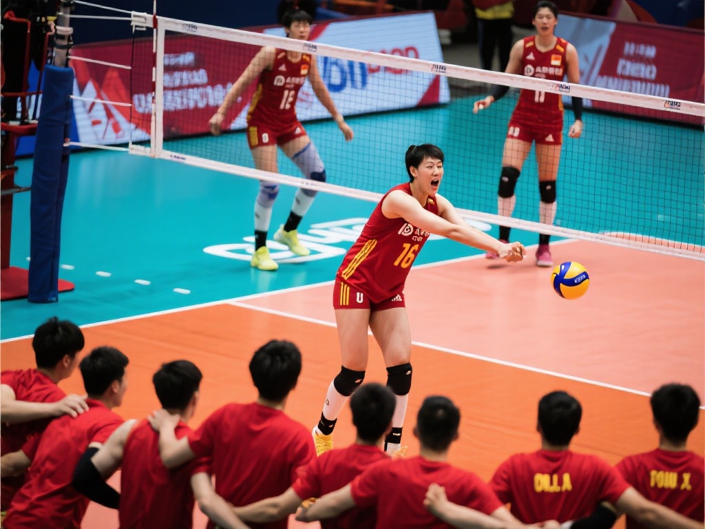 国际赛场蓄势待发，中国排球队主力尽显炙热状态
