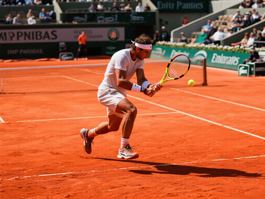 选手积极备战迎接法网挑战