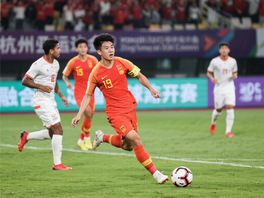 近日，在备受瞩目的杭州亚运会男足比赛中，